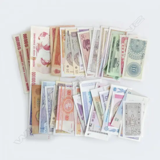 SELECTION MIXED WORLD BANKNOTES