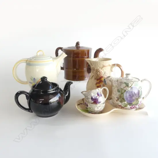 8 PC ENGLISH CHINA INCL JAMES KENT, WADE & WOODS