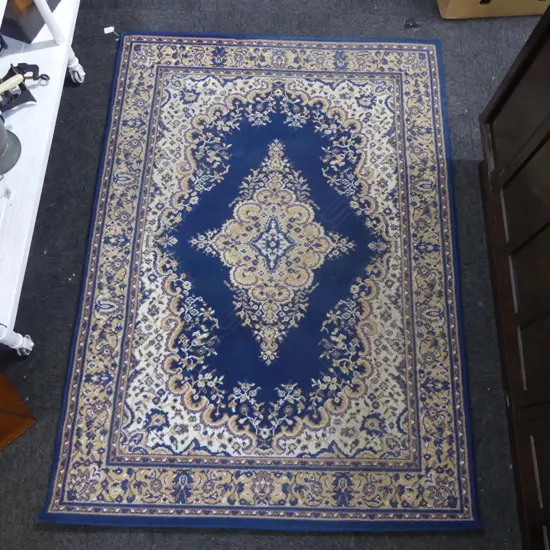 MACHINED BLUE RUG 1700x1210mm