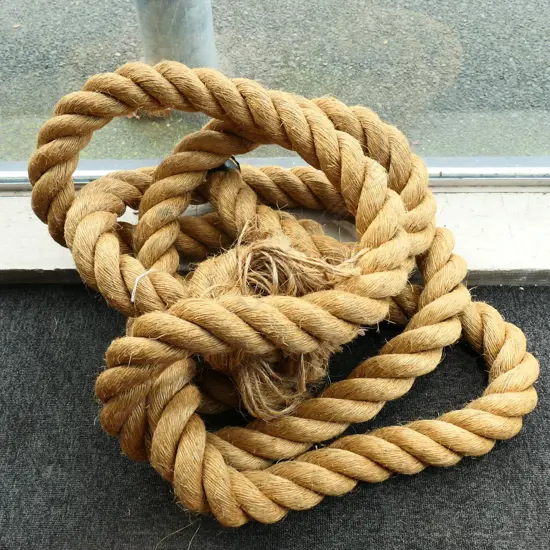THICK NATURAL TUG O' WAR ROPE L.6m