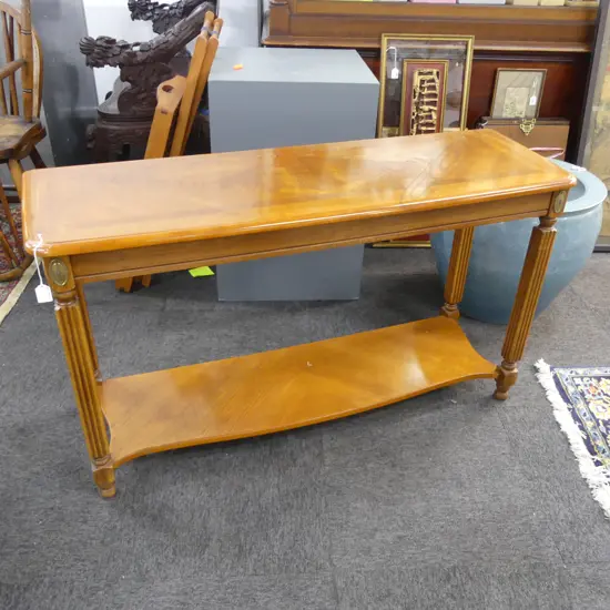 WOODEN CONSOLE / HALL TABLE 1210x400x680mm