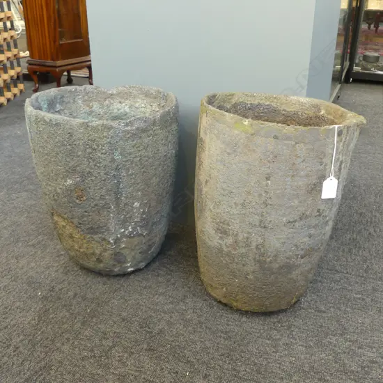 PR OLD FOUNDRY CRUCIBLE PLANTERS H.370mm