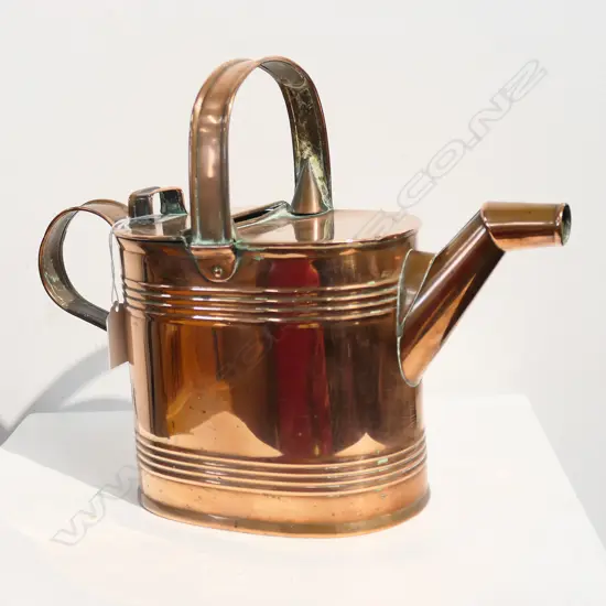 ANTIQUE COPPER WATERING CAN H.240mm
