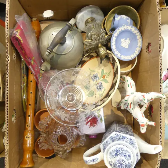 ASST. CERAMICS, KETTLE ETC