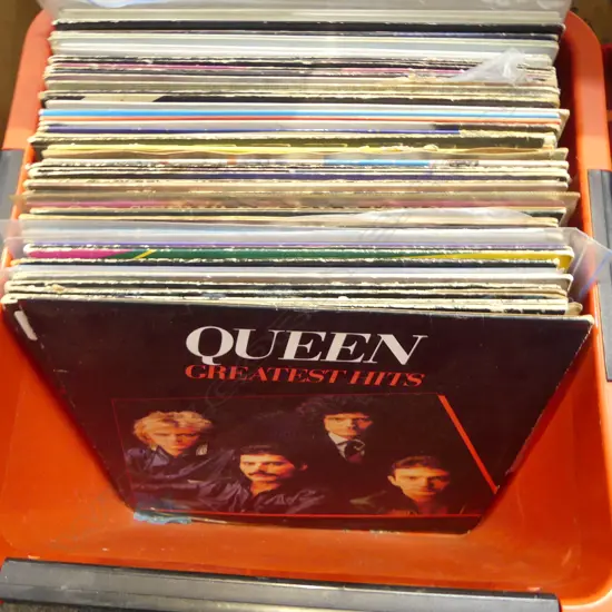 ASST. RECORDS; QUEEN, AEROSMITH, CCR, ROD STEWART ETC
