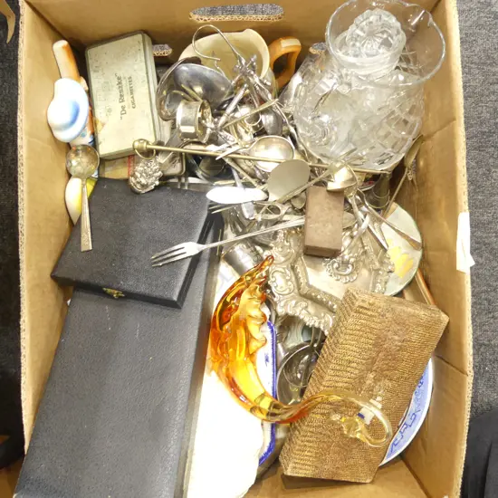 CRYSTAL, CUTLERY, CERAMICS ETC