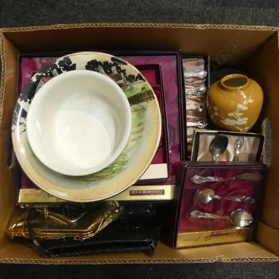 ASST. BOXED CUTLERY, RODD ETC