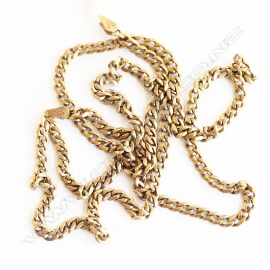 9ct GOLD CHAIN 8.5gms clasp missing