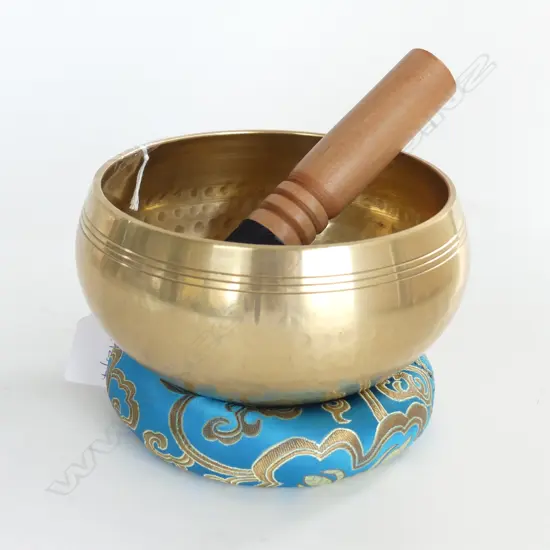 BRONZE SINGING BOWL 165mm dia