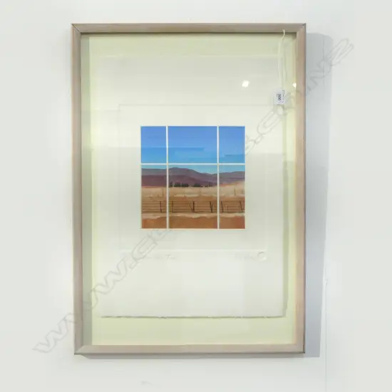 BARBARA GRAHAM 'WINDOW VIEW TWO' SCREEN PRINT 24/30 525x380mm