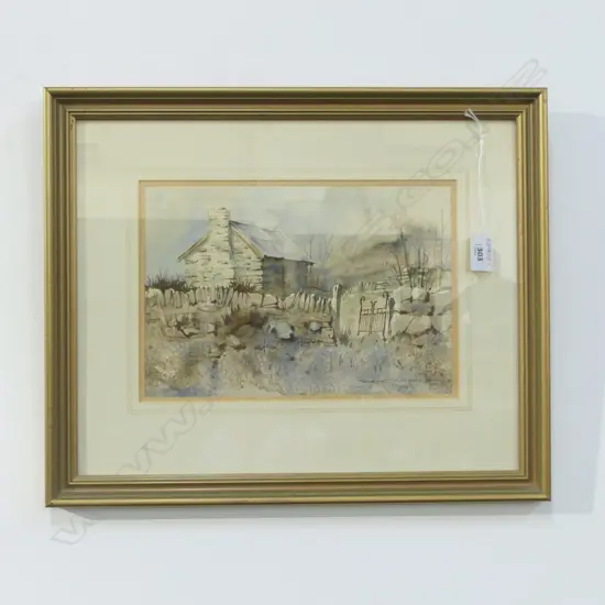 GARRICK TREMAIN, STONE COTTAGE, WC 190x275mm