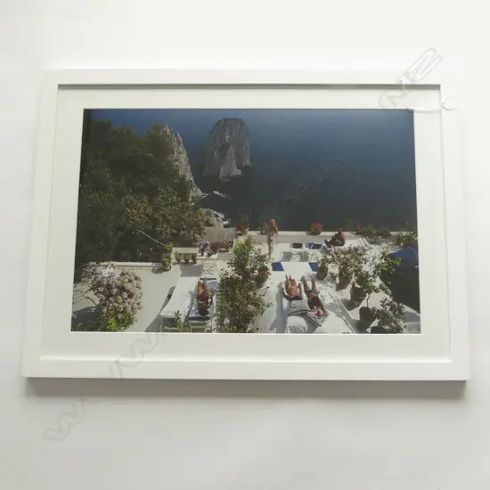 SLIM AARONS PRINT 'II CANILLE' 395x590mm