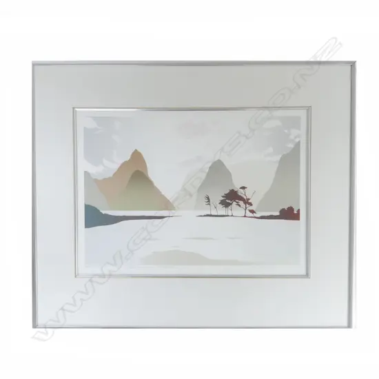 MALCOLM WARR 'EVENING LIGHT MILFORD' AP IV/XX '90 300x425mm