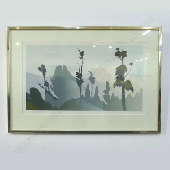 MALCOLM WARR 'RUAPEHU WEST' 115/135 '81 425x730mm