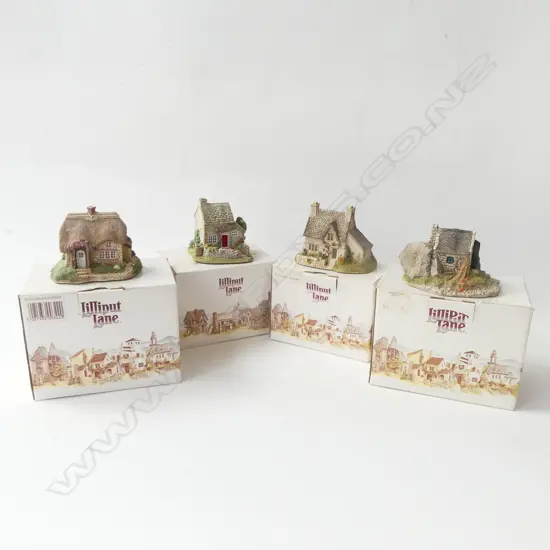 FOUR LILLIPUTT LANE WITH DEEDS IN BOXES - FISHERMAN’S BOTHY, CURLEW COTTAGE, TILLERS GREEN, PLOUGHMANS COTTAGE