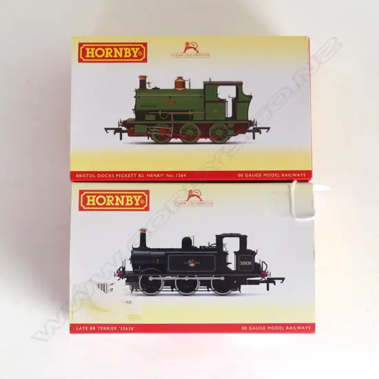 2 HORNBY OO GAUGE TRAINS; TERRIER 32636 & HENRY 1264