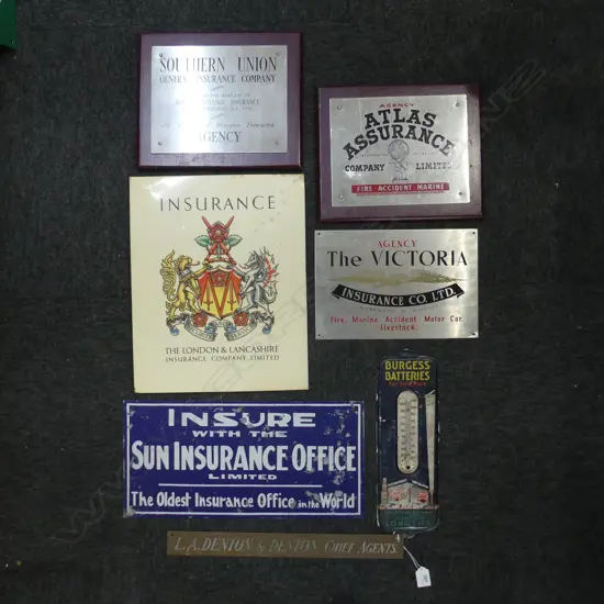 7 INSURANCE COMPANY SIGNS