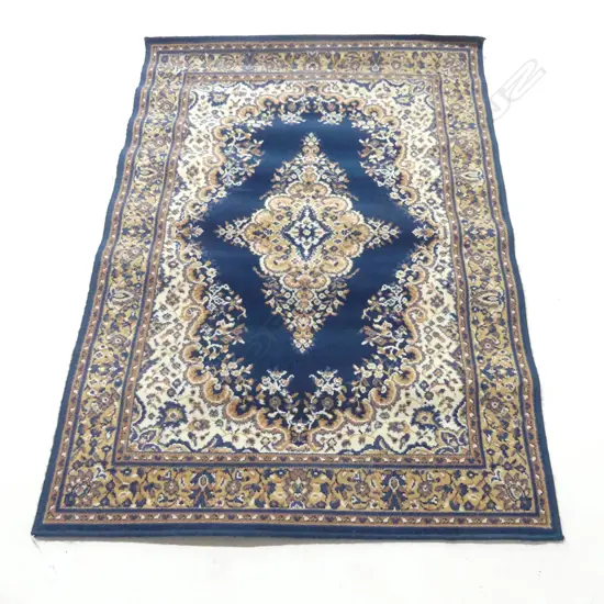 BLUE MACHINED RUG 1700x1200mm