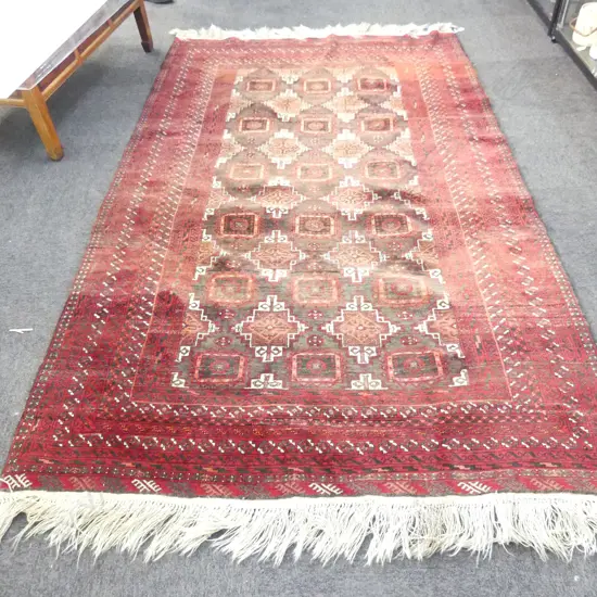 HAND KNOTTED ALL WOOL RUG 2500x1580mm