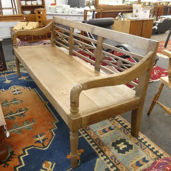 WOODEN BENCH W.1930mm