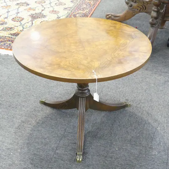 REGENCY STYLE SIDE TABLE 610mm dia H.445mm