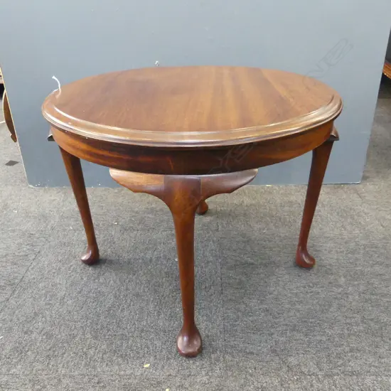 MAHOGANY SIDE TABLE 610mm dia