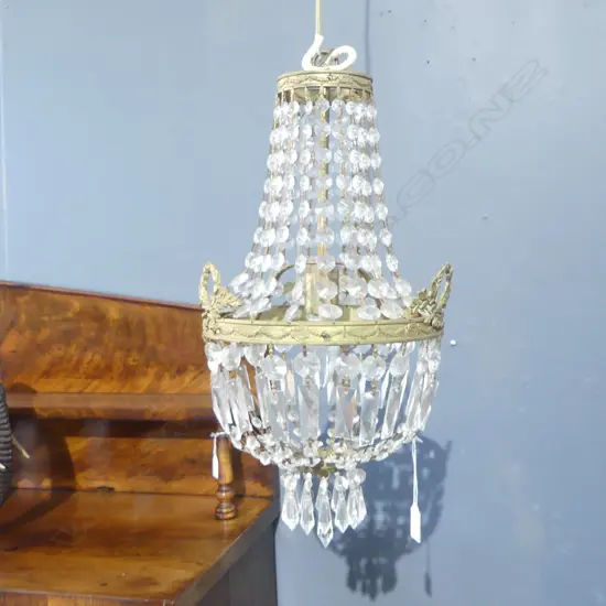 BASKET CHANDELIER H.450mm