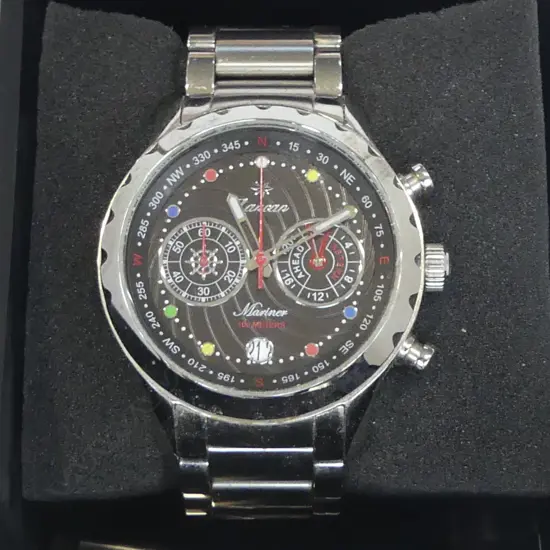 MINT & BOXED ZANCAN 100 METERS MARINER DIVE WRIST WATCH