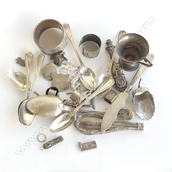 BAG OF SCRAP SILVER 184GRMS