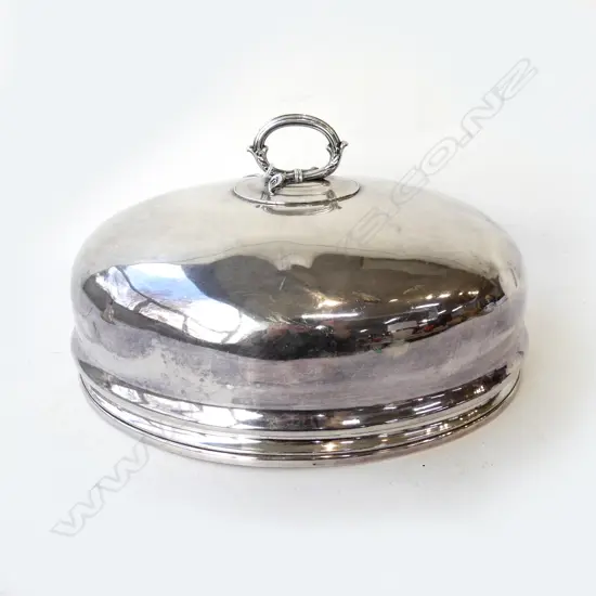 SILVER PLATE FOOD DOME 355x255x200mm