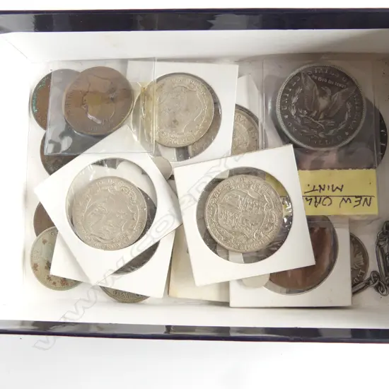 SMALL TRAY QUALITY COLLECTORS COINS