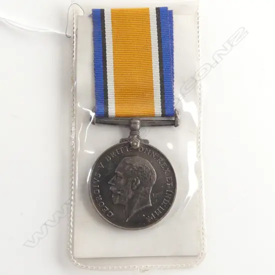 WW1 SERVICE MEDAL PVT S HURST  S LAN REDG