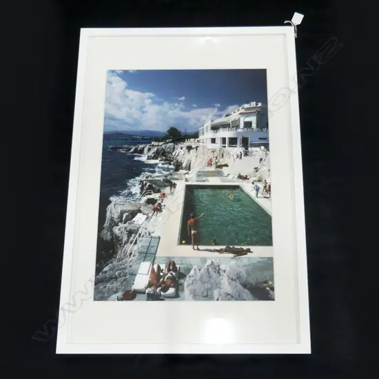 SLIM AARONS PRINT, HOTEL DU CAP EDEN ROC 565x395mm