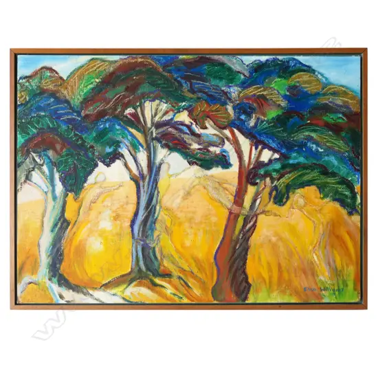 (25320) ELISA WILLIAMS 'SPIRITS' OIL ON BOARD, 430 x 600mm