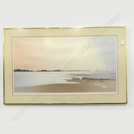 MALCOLM WARR 'FAREWELL PIT FROM PAPONGA' AP '84 475x860mm