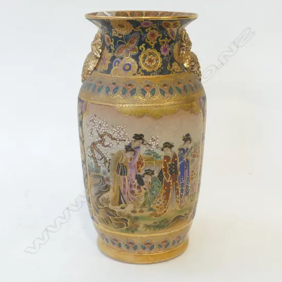 CHINESE SATSUMA VASE H.290mm