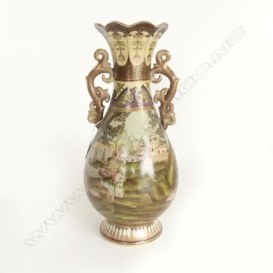 LG ORIENTAL SATSUMA VASE H.400mm