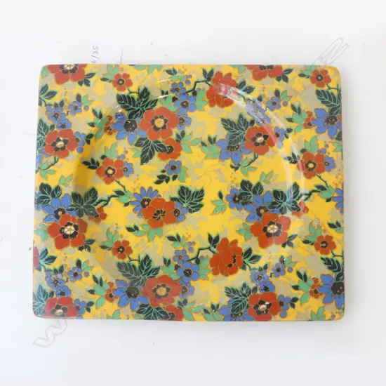 ‘THE BIARRITZ’ ROYAL STAFFORDSHIRE 1930’S PLATE, L.228MM