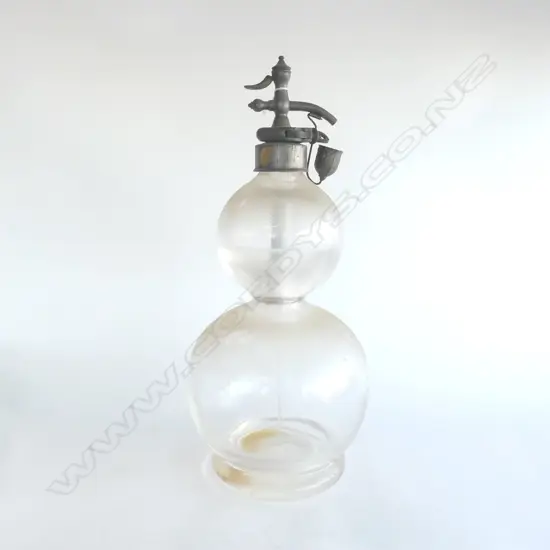 DOUBLE GOURD GLASS SYPHON H.510mm