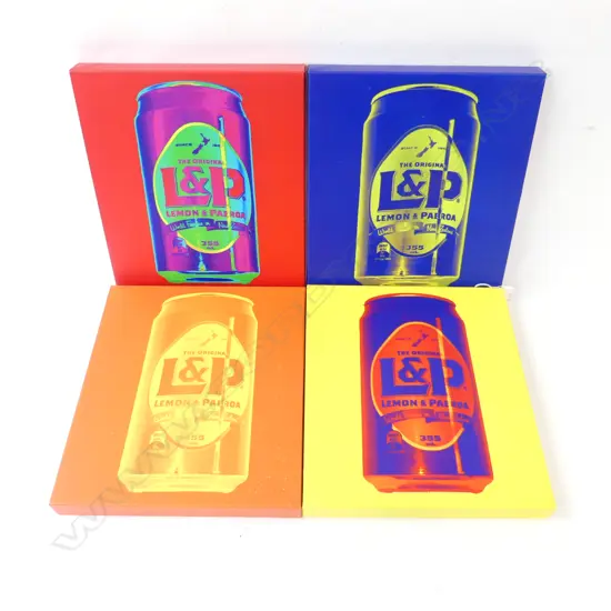 QUADRIPTYCH L&P DIGITAL ART PRINT ON CANVAS 285x325mm