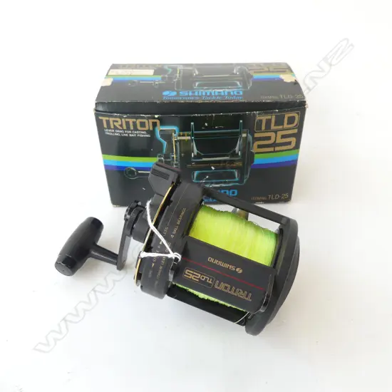 FISHING REEL SHIMANO TRITON TLD25