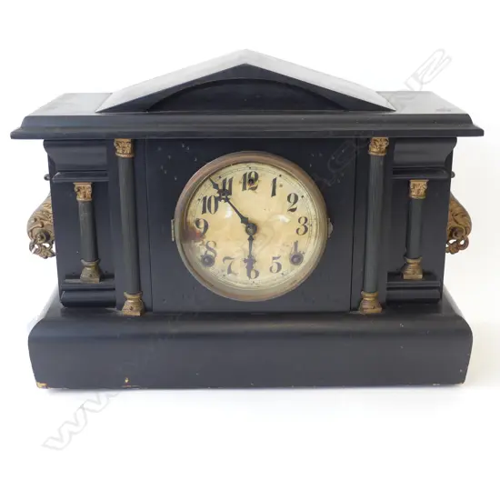 VINTAGE MANTLE CLOCK W.420mm