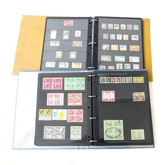 2 VINTAGE NZ STAMP ALBUMS