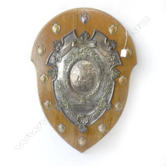 LG SHIELD 'THE MASSEY AMBULANCE TROPHY' C.1960 720x510mm 