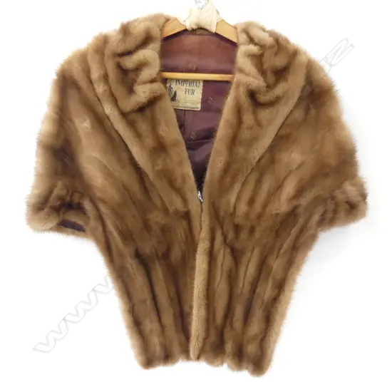 VINTAGE MINK FUR STOLE L680MM