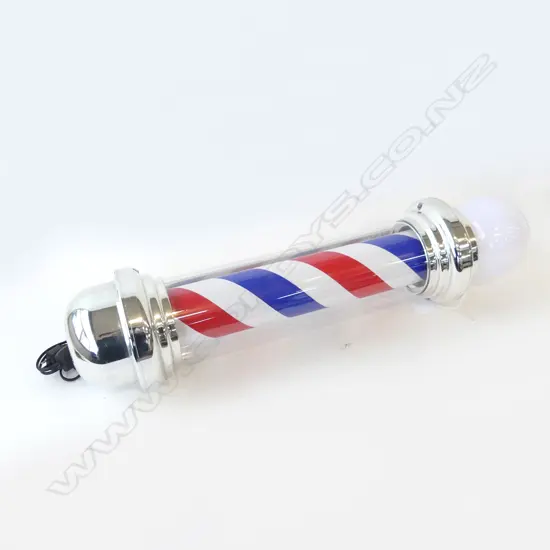 ELECTRIC BARBERS POLE H.840mm working