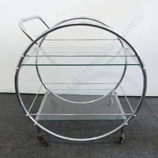 DECO DRINKS TROLLEY 720x480x760mm