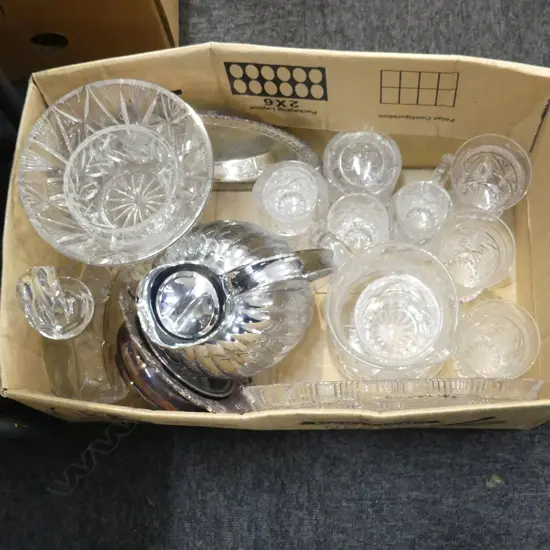 ASST. CRYSTAL, GEORG JENSEN JUG ETC