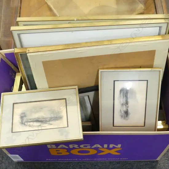 ASST. PRINTS, 3 WILLIAM EASTWOOD SKETCHES OF EARLY AUCKLAND 1863