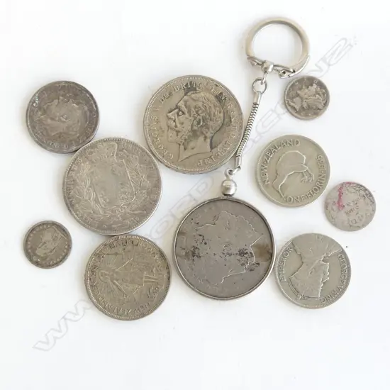 ASSORTED SILVER COINS